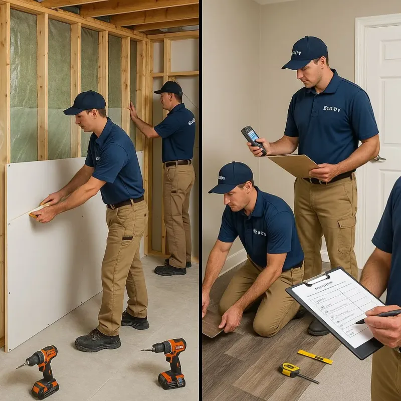 Repairs and Reconstruction process in Carthage, NY